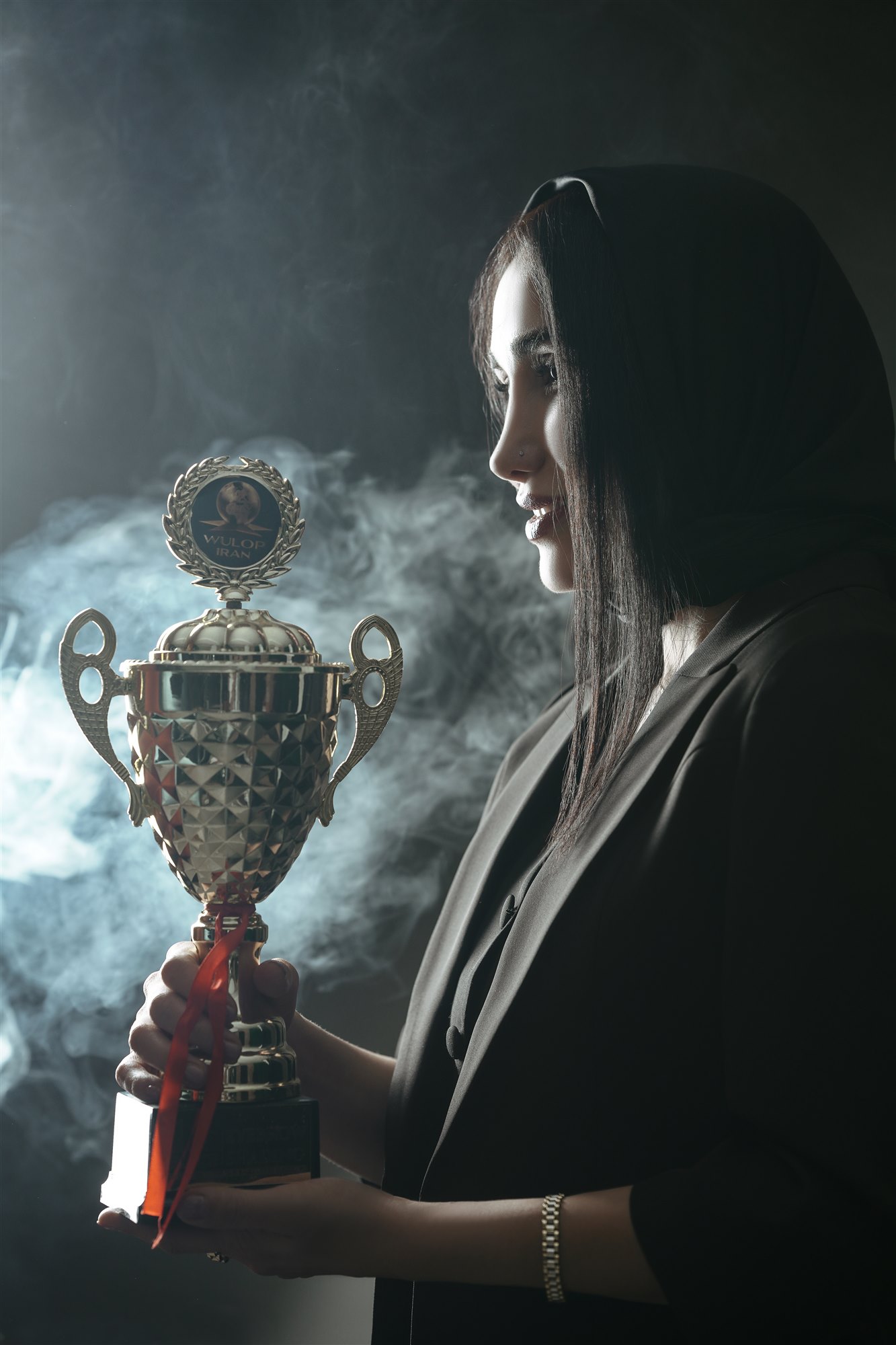 لنا بحری همراه جام مسابقات WULOP 2024